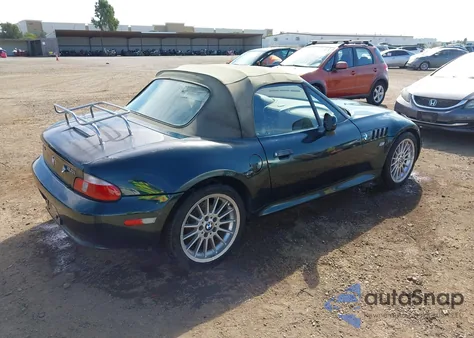 2001 BMW Z3 3.0I from USA, damaged, VIN WBACN53421LJ57570